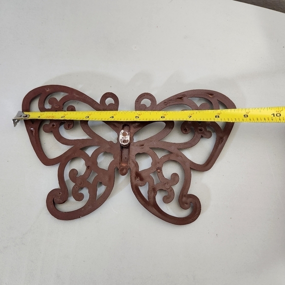 Homco 1978 Set of 2 Faux Rattan Butterflies - Picture 10 of 12